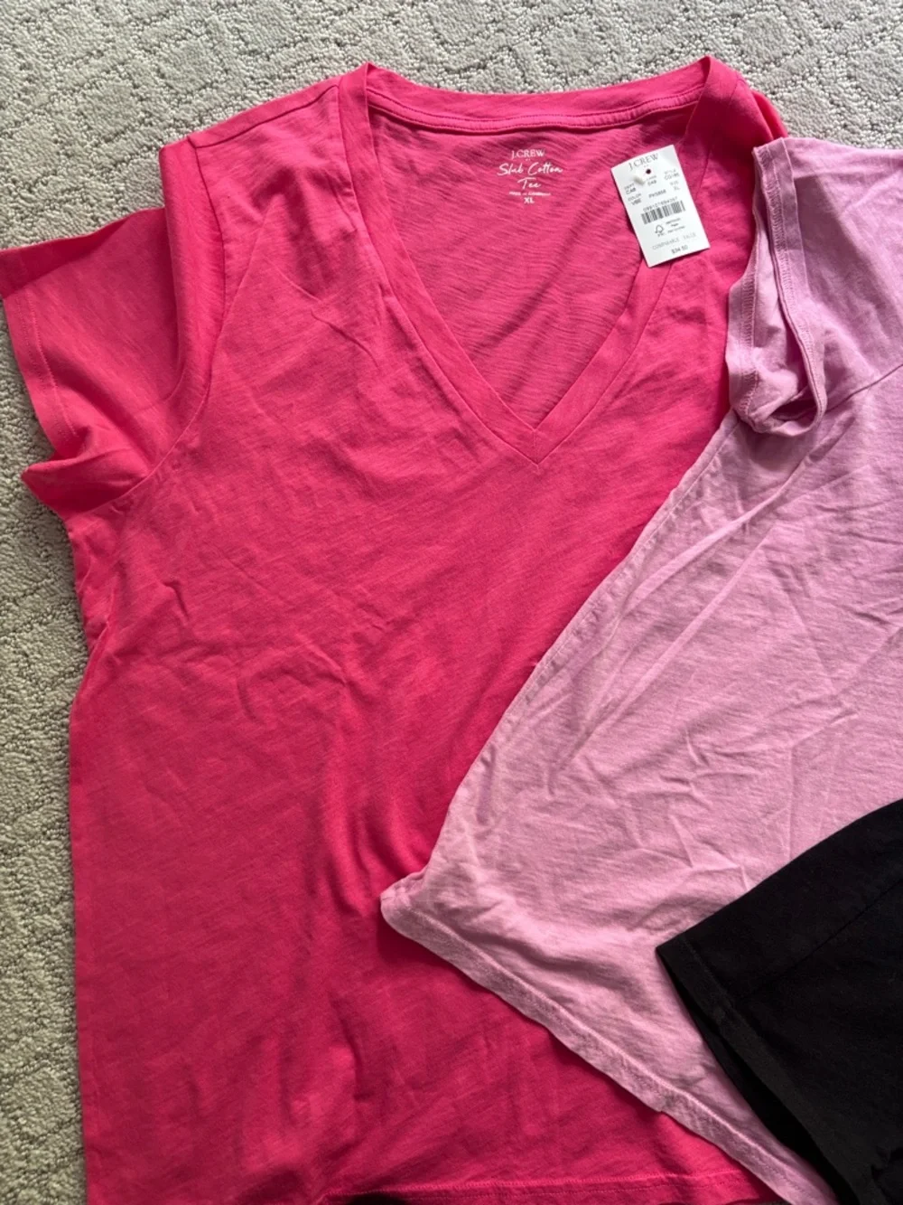 Bundle of 3 J. Crew Women’s Slub Cotton Tees